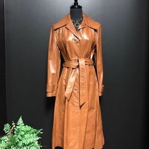 Vintage Leather Coat